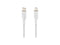 BELKIN CAA004bt2MWH BOOST CHARGE White Braided USB-C to Lightning Cable 6.56 ft.