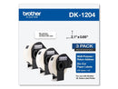 Die-Cut Multipurpose Labels 0.66 x 3.4 White 400/Roll 3 Rolls/Pack DK12043PK