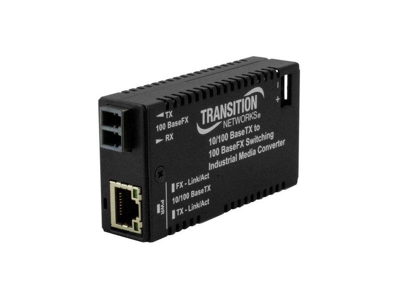 Transition Networks Hardened Mini Fast Ethernet Media Converter