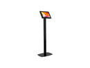 CTA Digital Premium Thin Profile Floor stand w/ Security Enclosure Black PADCHKB