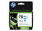 HP 712 3-pack 29-ml Cyan DesignJet Ink Cartridge, 3ED77A