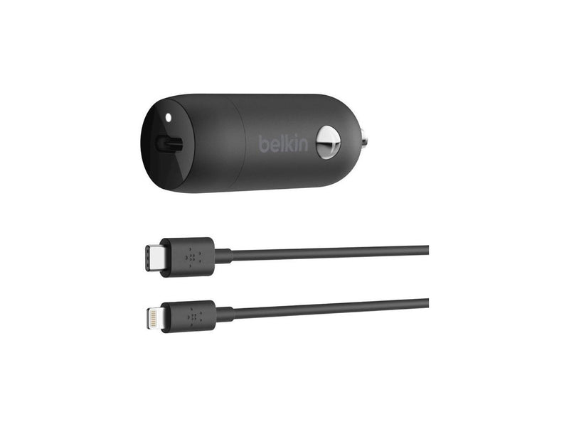 Belkin 20W USB-C Car Charger CCA003bt04BK