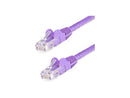 Startech 9 ft Purple Cat6 Cable with Snagless RJ45 Connectors - Cat6 Ethernet