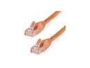 StarTech N6PATCH3OR 3 ft Orange Snagless Cat6 UTP Patch Cable