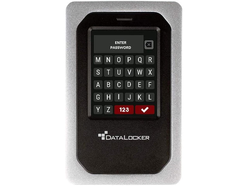 DataLocker DL4 FE 500GB USB 3.2 Portable External Hard Drive DL4500GBFE