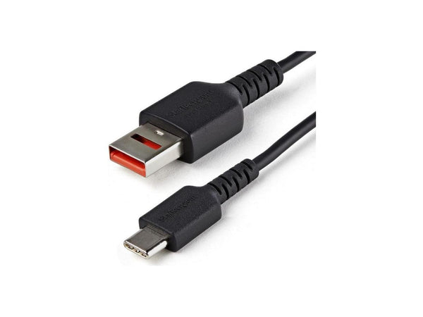 StarTech.com 3ft (1m) Secure Charging Cable - USB-A to USB-C Data Blocker