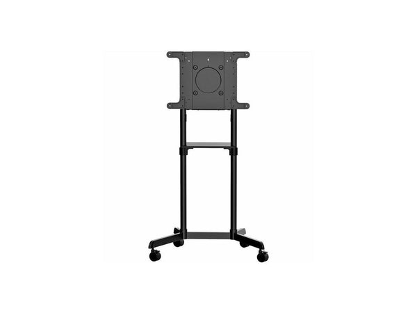 Mobile TV Cart - Portable Rolling TV Stand for 37-70" VESA Display (154lb/70kg)