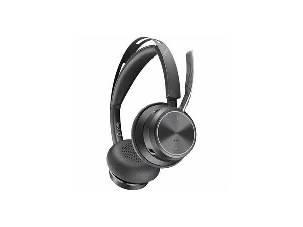 Poly - Voyager Focus 2 UC USB-C Headset (Plantronics) - Bluetooth Dual-Ear