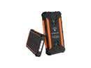 4XEM 20000 maH Mobile Solar Power Bank and Charger Orange 4XSOLARPWROR