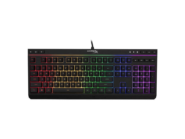 HyperX Alloy Core RGB - Membrane Gaming Keyboard, Comfortable Quiet Silent Keys