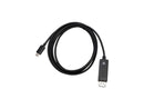 V7 USB-C Male to DisplayPort 1.4 Male 32.4 Gbps 8K/4K UHD V7USBCDP142M