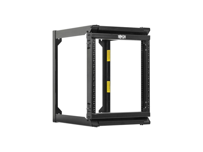 TRENDnet SRWO12US2 Wallmount Open Frame Rack 12U 2-Post Hinged Front Heavy Duty