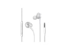 4XEM White 4XSAMEARAKGW 3.5mm Connector Earbud Earphones with Mic and Volume