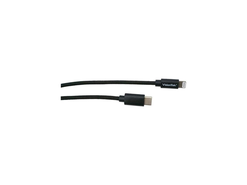 Vistiontek USB-C To Lightning 2M Black