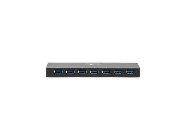 Rocstor 7-port USB Hub - USB 3.0 - External - 7 USB Port(s) - 7 USB 3.0 Port(s)