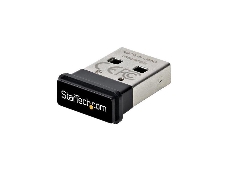 StarTech.com USB Bluetooth 5.0 Adapter, USB Bluetooth Dongle Receiver for