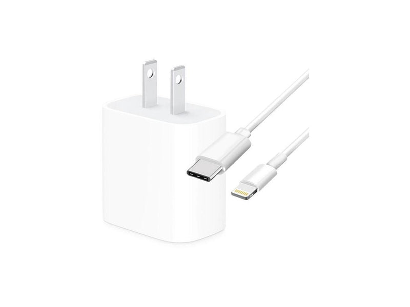 4XEM 4XIPADKITC6 White iPad Kit with 20W Charger and 6FT USB Type C to 8 Pin