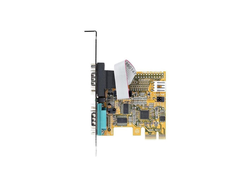 StarTech 2-Port PCIe to RS232 DB9 Serial Card 21050PCSERIALCARD