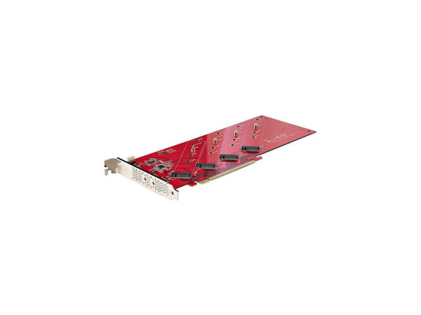 StarTech Quad M.2 PCIe Adapter Card PCIex16 QUADM2PCIECARDB