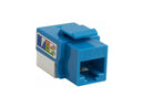 4XEM 10 pack Cat6 RJ45 Keystone Jack UTP 110-Type Blue 4XKJC6BL10PK