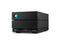 LaCie 2big Dock 40TB USB 3.2 Gen 2 External Hard Drive STLG40000400 Black