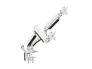 Siig Dual Monitor Aluminum Heavy Duty Desk Mount With Usb And Audio Ports- 17"