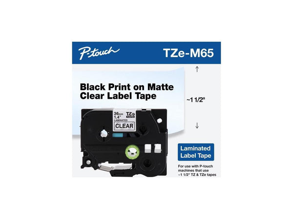 Brother P-touch TZe Label Tape TZEM65