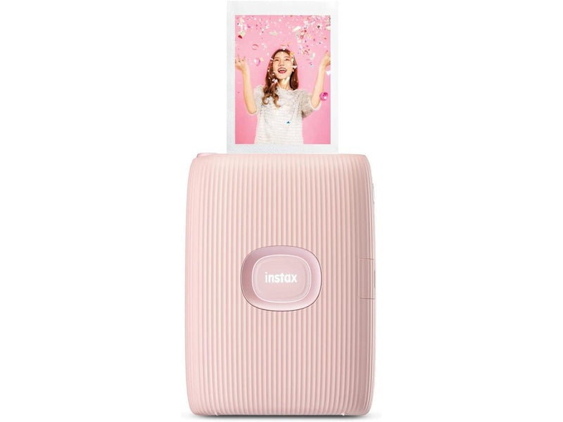 Fujifilm Instax Mini Link 2 Wireless Smartphone Printer, Soft Pink