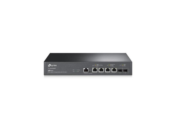 TP-Link JetStream 6-Port 10GE L2+ Managed Switch with 4-Port PoE++