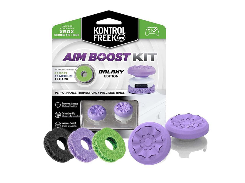 KontrolFreek FPS Freek Galaxy Thumbsticks for Xbox One and Xbox Series Purple