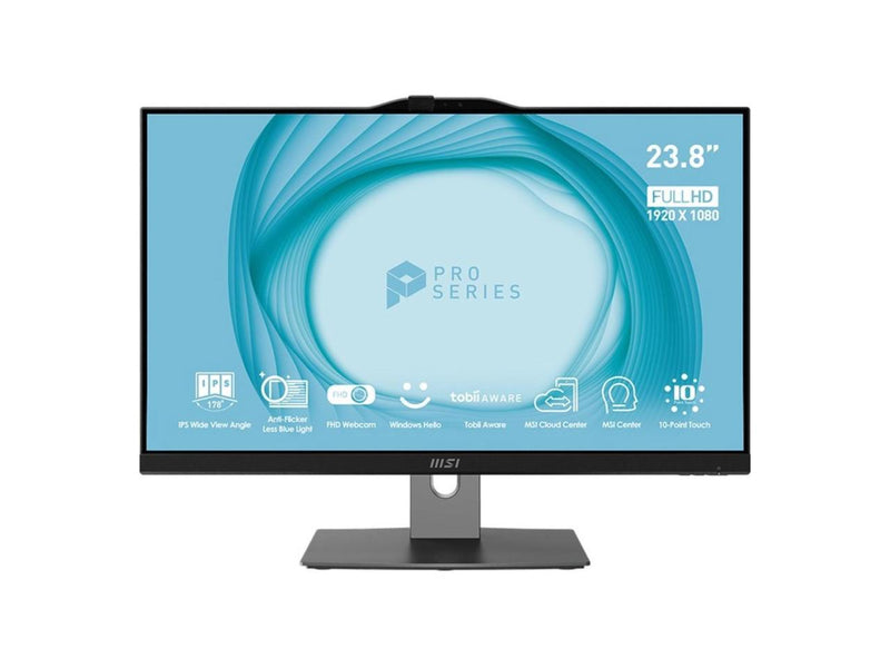 MSI All-in-One Computer PRO AP243TP 12M-008US Intel Core i5 12th Gen 12400