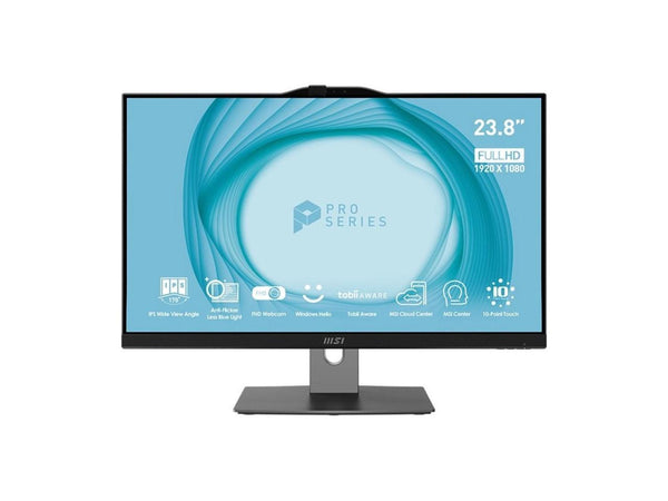 MSI All-in-One Computer PRO AP243TP 12M-010US Intel Core i5-12400 8GB DDR4 500