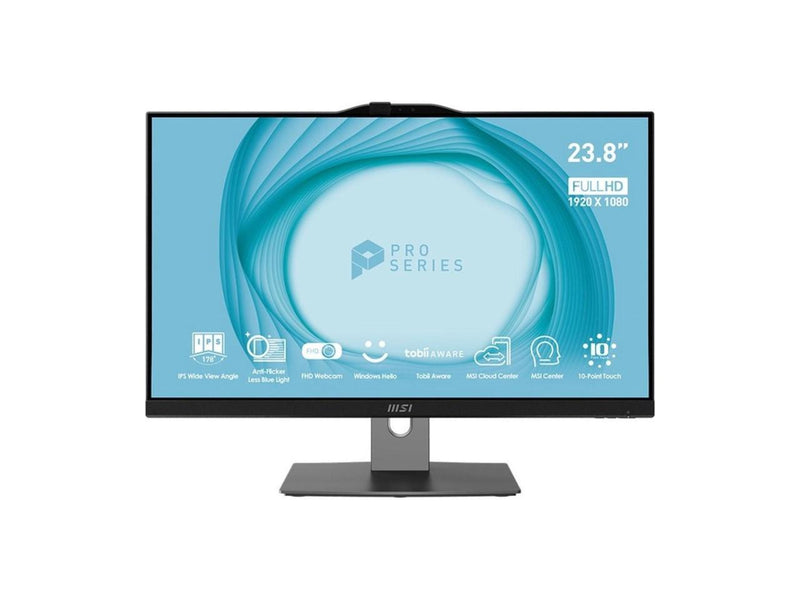 MSI All-in-One Computer PRO AP243TP 12M-010US Intel Core i5-12400 8GB DDR4 500