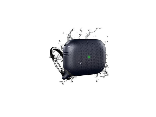 WATERPROOF PREMIUM MIDNIGHT BLACK CASE FOR AIRPODS PRO