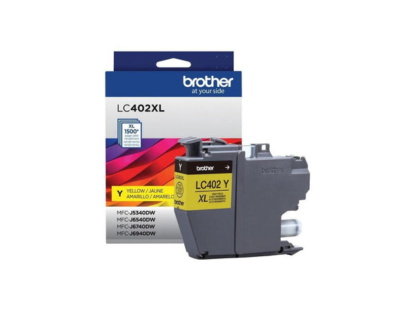 Brother LC402XL Original High XL Yield Ink Cartridge Yellow LC402XLYS