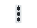 Tripp Lite SmartRack Cable Gland Plate for NEMA-Rated Enclosure Cabinets 3 Ports