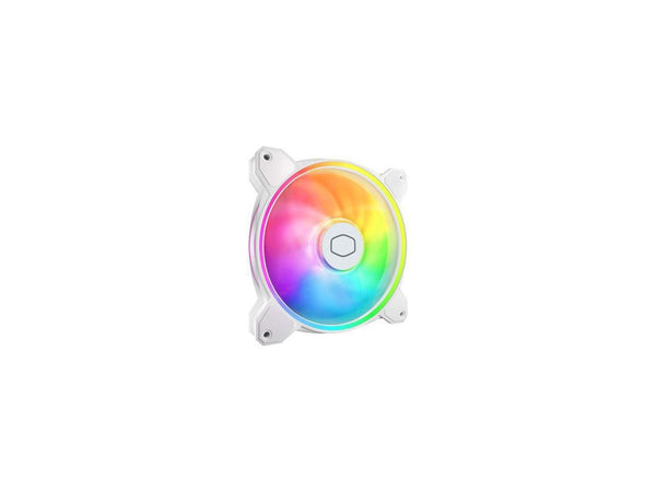 Cooler Master MasterFan MF140 Halo² White PC Case|Liquid Cooler|Air Cooler Fan,