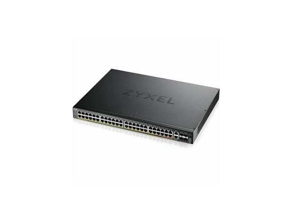 ZYXEL 48-port GbE L3 Access PoE+ Switch with 6 10G Uplink 960 W XGS222054FP