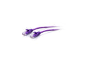 C2G 5ft Cat6a Snagless Unshielded UTP Slim Ethernet Patch Cable Purple C2G30190