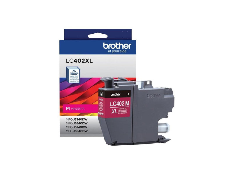 Brother LC402XLMS Original High Yield Inkjet Ink Cartridge Magenta Pack