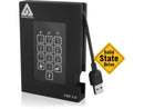 Apricorn Aegis Padlock Fortress A25-3Pl256-S2000f 2 Tb Solid State Drive - 2.5"