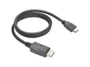 Tripp Lite P582-003-V2 3 ft. Black DisplayPort 1.2 to HDMI Active Adapter M/M