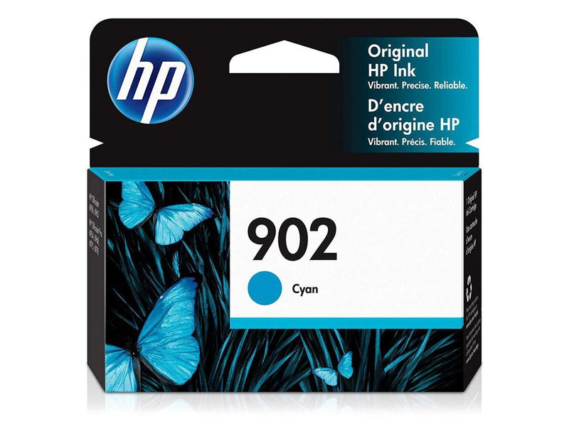 HP 902 Cyan Original Ink Cartridge, ~315 pages, T6L86AN