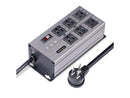 StarTech 6-Outlet Industrial Power Strip 125V/15A EMI/RFI Isolation Surge