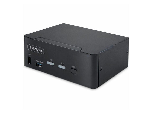 StarTech 2-Port Dual-Monitor DisplayPort 1.4 KVM Switch - 8K 60Hz / 4K 144Hz -