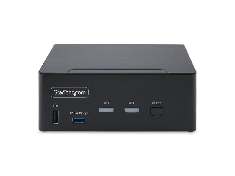 StarTech 2-Port Dual-Monitor DisplayPort 1.4 KVM Switch - 8K 60Hz / 4K 144Hz -