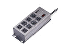StarTech 8-Outlet Industrial Power Strip 125V/15A EMI/RFI Isolation Surge