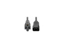 Tripp Lite series NEMA 5-15R to C14 Computer AC Power Cable - 13A, 125V, 16 AWG,