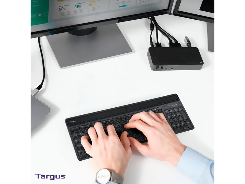 Targus Sustainable Ergonomic EcoSmart Keyboard AKB871US