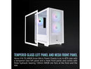 Thermaltake Versa H16 TG ARGB Snow Micro Tower Chassis CA-1Y8-00S6WN-01
